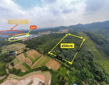 10 Acres Freehold Industrial Land, Kampung Orang Asli Kuang, Rawang
