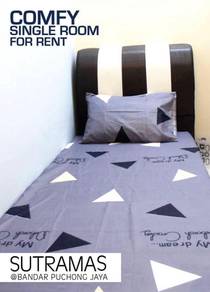 Room to Let Sutramas Apartment Puchong, Near IOI Mall, Skypod, Kenanga
