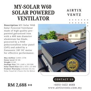Solar Ventilator Bukit Minyak Perai + Bukit Tambun