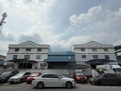 Freehold 2.5 storey detached factory for sales, kepong kip