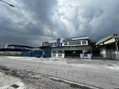 1.5sty semi detached factory for sale, taman perindustrian kip