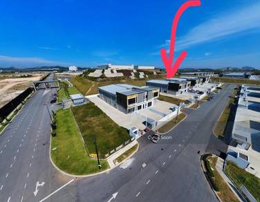 Eco Business Park Central Gate 1.5 Sty Semi-D Corner Factory For Sale