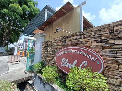 Mid Floor 3 Room Putra Permai Block C 905sf behind Equine Mc D