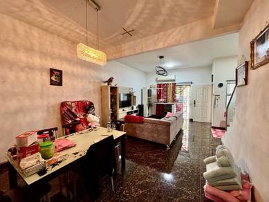Full loan nice tmn bestari indah double storey terrace house ulu tiram
