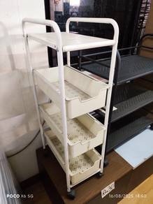 White Utility Cart Baru