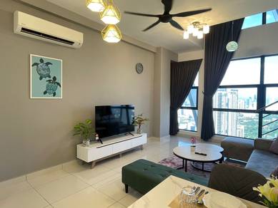 [Arte Mont Kiara]💥Ready Move In Fully Furnished NoBalcony Duplex 2r2b