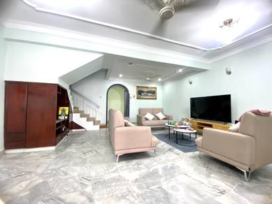 Puchong Jaya Fully Renovated & Extended 2 Sty 4r3b Freehold For Sale