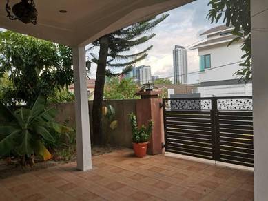 Rare Freehold Bangsar Corner Unit. Renovated Single-Storey 3,000sqft