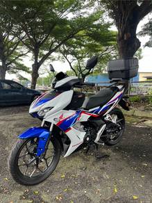 honda rsx 150 abs + 33L top box boleh full loan