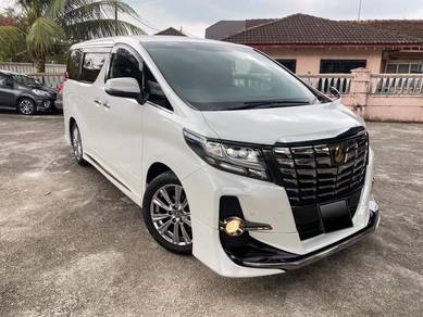 FULL LOAN✅2017 Toyota ALPHARD 2.5 SA TYPE BLACK(A)