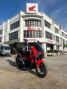 honda adv 160 std full accessories can full loan