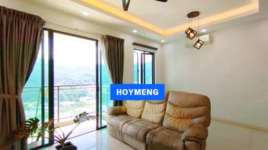 Iconic Skies Luxury Partial Furnished 2 Carparks Sungai Ara