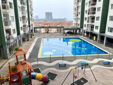 JALAN KAKI MRT/LRT!! FULL LOAN Kepong Sentral Condominium, Kepong KL