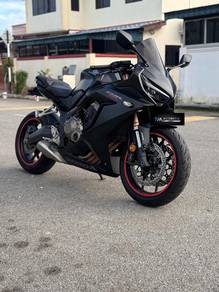 Honda cbr650rr Cantik black new Tayar TMM