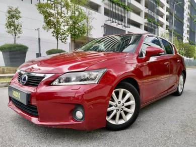 Lexus CT200 1.8 h LUXURY NEW ORI HYBRID HIGH SPEC