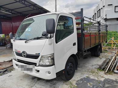 2013 Hino WU720 17ft Kargo Steel railing 5000KG