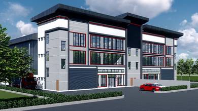 Shah alam, Seksyen 32, New 3Storey Semi-D factory for sale