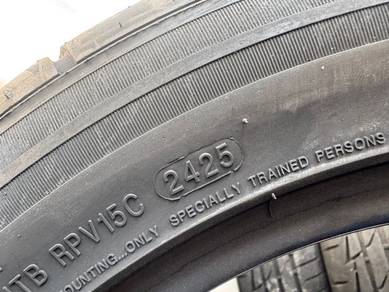 Tayar baru 195/55/15 landsail rs009 tahun 25