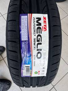 Tayar baru 215/55/17 zeta meglio tahun 25