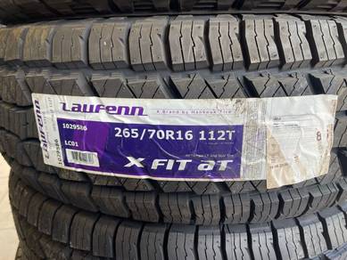 Tayar baru 265/70/16 laufenn AT tahun 24
