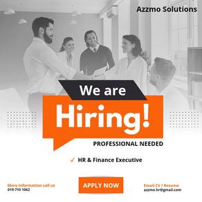 Finance cum HR Executive