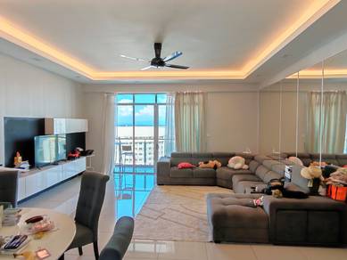 High floor with sea view & fully furnished with move-in condition!