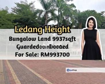 Ledang Heights, Johor Bahru, Johor, Bungalow Land, Gated Guarded