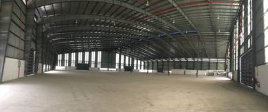 4 acres land, 72ksqft Port Klang factory at prime location
