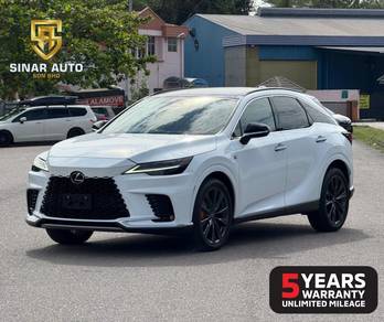 [GRADE 5A] Lexus RX350 2.4 F SPORT 2023