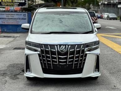 Toyota ALPHARD 2.5 S + Sunroof + 2 Power Door