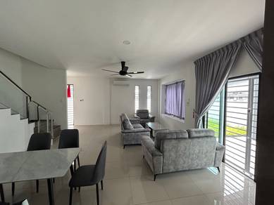 Double Storey Terrace Corner For Rent! at Uni Garden, Kota Samaraha