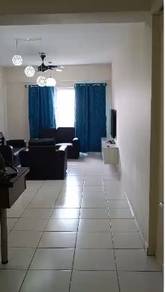 Axis Residence walk to LRT Fully Furnished 2R2B1CP 740sf Tmn Cempaka