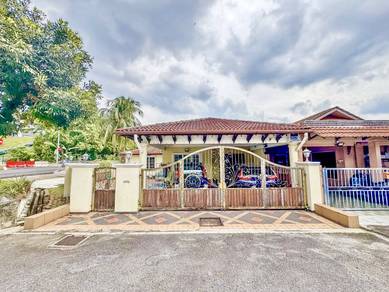 CORNER LOT BESAR Single Storey Terrace Taman Tasik Tambahan Ampang