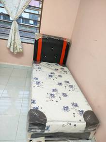 single bed frame shj sungai petani 