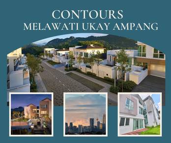 CONTOURS Melawati Ukay Ampang Freehold Bungalow Lift , Pool, Clubhouse