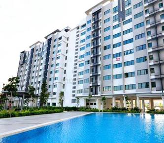 【0%Deposit🔥】Suria Rafflesia Apartment Setia Alam✅2Park✅100%Loan✅Lppsa