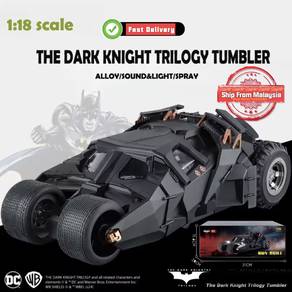 1:18 Batman Batmobile The Dark Knight Trilogy Tumb