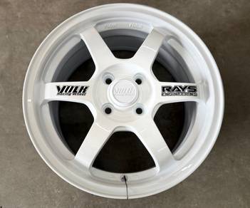New 15x6.5jj volk rays te37 thai myvi city