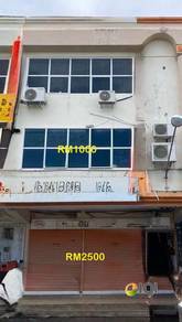 3-Storey Intermediate Shoplot - Piasau