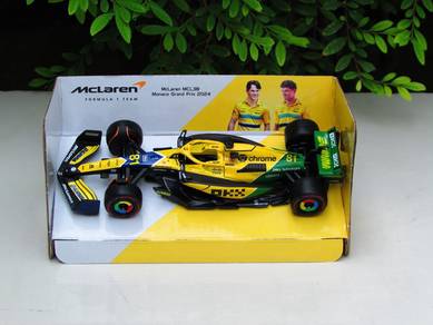 Bburago 1-43 FORMULA F1 MCLaren MCL38 Monaco # 81