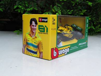 Bburago 1-43 FORMULA F1 MCLaren MCL38 Monaco # 81