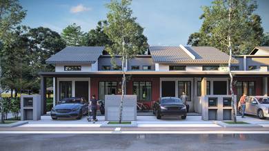 RUMAH TERES setingkat Pulau indah