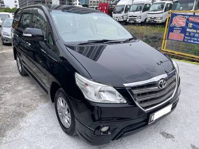 Toyota INNOVA 2.0 G (A) BLACKLIST BOLEH LOAN KEDAI