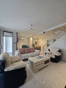 Taman Molek Double Storey House Full Furnish Airbnb Design 4Bedrooms