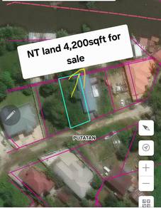 NT land 4,200sqft in Kg Petagas