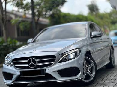 SILVER⭐Mercedes Benz C200 2.0 AMG LEATHER 2018