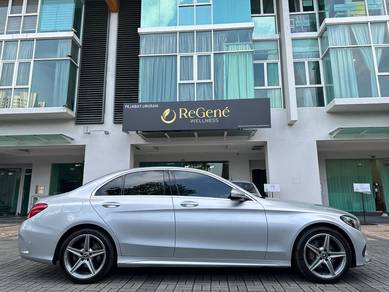 SILVER⭐Mercedes Benz C200 2.0 AMG LEATHER 2018