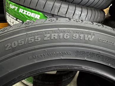 Tayar baru Marshal mu12 korea 205/55/16 2025