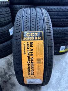 Tayar baru continental cc7 205/55/16 new 2025