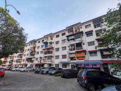 Flat Taman Bukit Mewah @ Kajang-Block G Tingkat 4 top floor-Ready 15/9